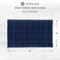 100% Cotton Terry Dish Towels for Kitchen, 4 Pack Plain, 16 x26 Inches, Super Soft and Absorbent, Perfect for Cleaning and Dish Washing | Navy Blue Kitchen Towels